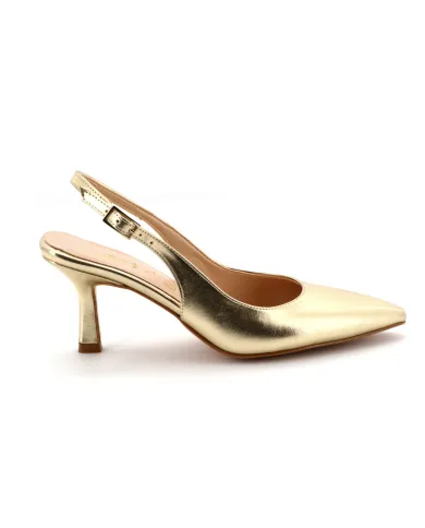 Nacrèe Slingback Oro - Glamour Calzature Nacrèe Slingback Oro - Glamour Calzature