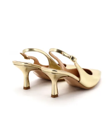 Nacrèe Slingback Oro - Glamour Calzature Nacrèe Slingback Oro - Glamour Calzature