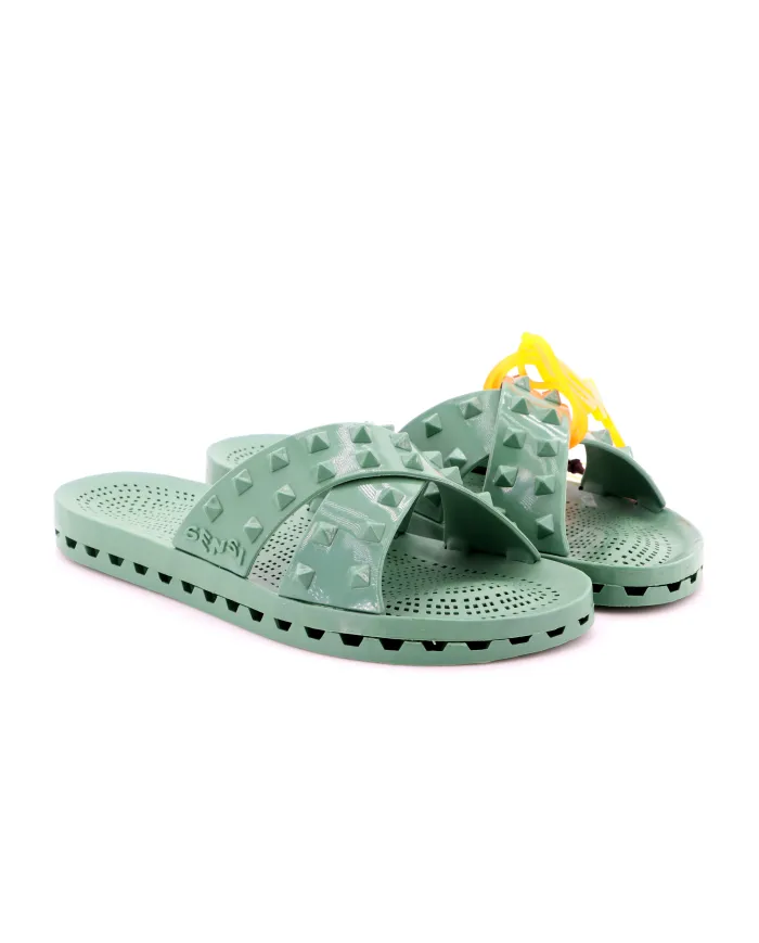 Sensi Amalfi Pyramid Verde - Glamour Calzature Sensi Amalfi Pyramid Verde - Glamour Calzature