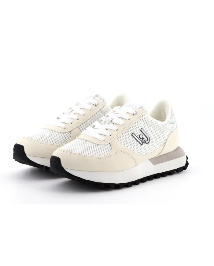 LIU-JO Sneakers EVELYN Bianco - Glamour Calzature LIU-JO Sneakers EVELYN Bianco - Glamour Calzature