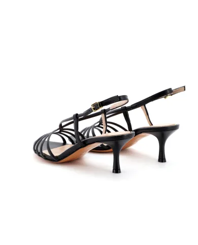 ALBANO Sandalo Nero - Glamour Calzature ALBANO Sandalo Nero - Glamour Calzature