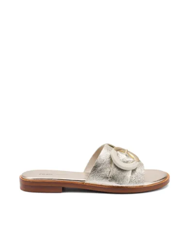 Frau Ciabatta Platino - Glamour Calzature Frau Ciabatta Platino - Glamour Calzature