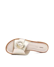 Frau Ciabatta Platino - Glamour Calzature