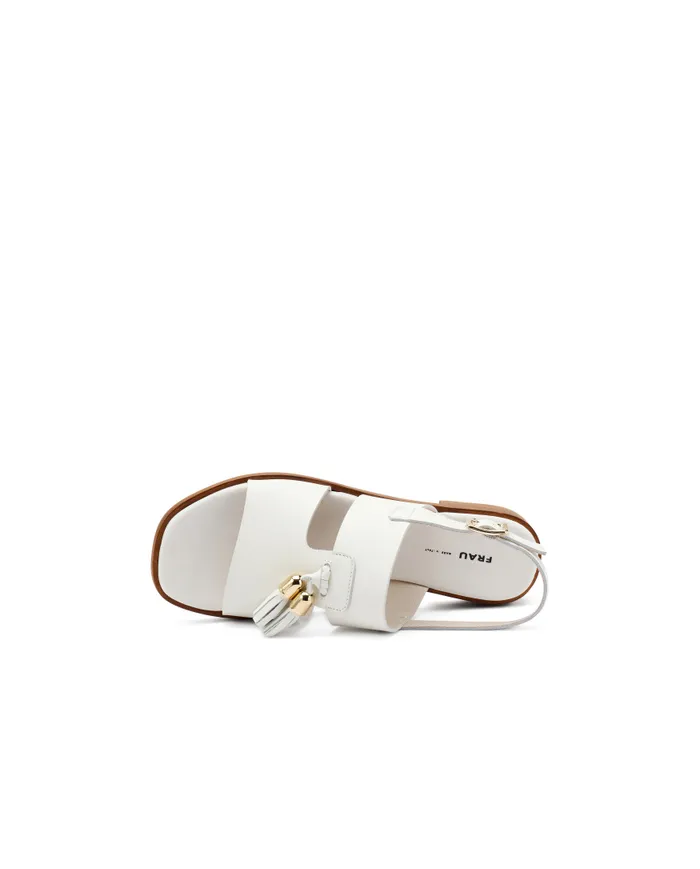 Frau Sandalo Bianco - Glamour Calzature