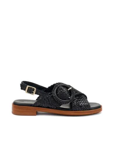 Frau Sandalo Nero - Glamour Calzature