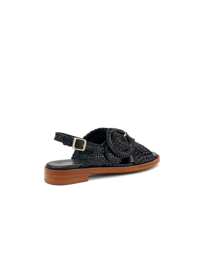 Frau Sandalo Nero - Glamour Calzature