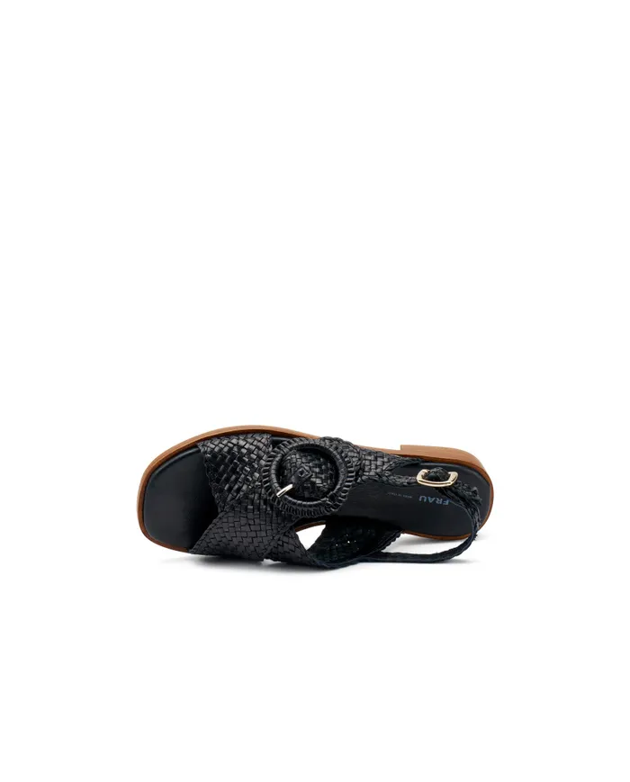 Frau Sandalo Nero - Glamour Calzature