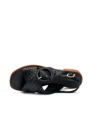 Frau Sandalo Nero - Glamour Calzature