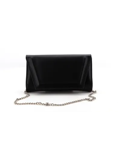 ALBANO Pochette Nero - Glamour Calzature