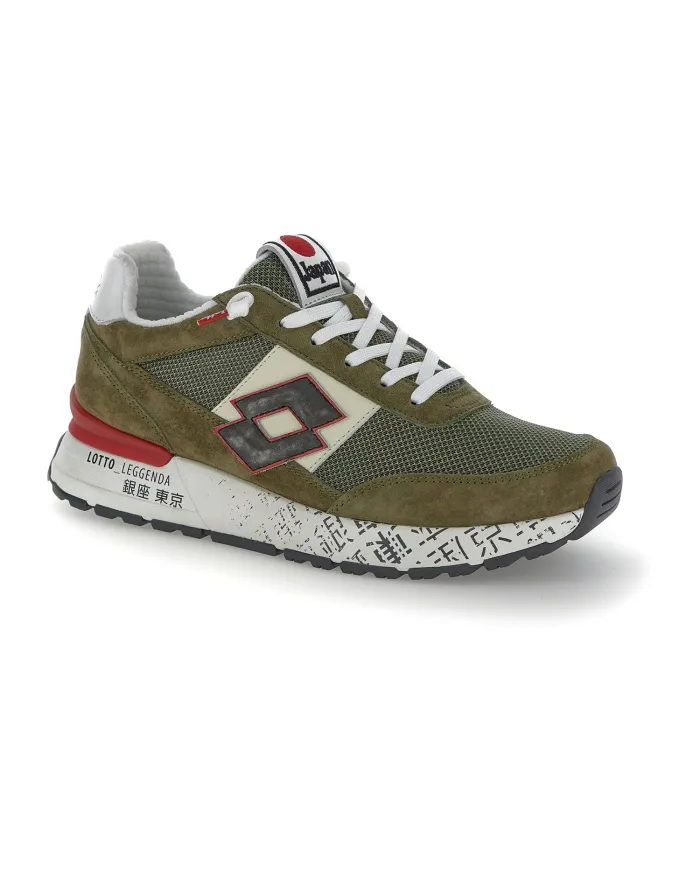 Lotto Leggenda Tokyo Ginza Verde - Glamour Calzature