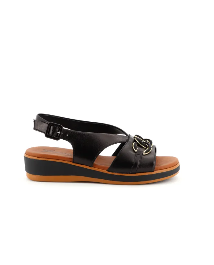 Susimoda Sandalo Nero - Glamour Calzature