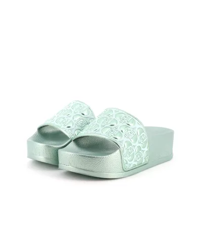 LIU-JO Ciabatta Verde - Glamour Calzature LIU-JO Ciabatta Verde - Glamour Calzature
