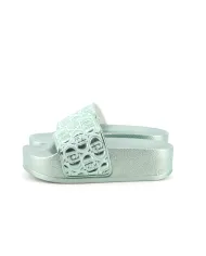 LIU-JO Ciabatta Verde - Glamour Calzature