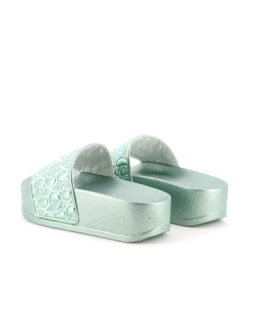 LIU-JO Ciabatta Verde - Glamour Calzature