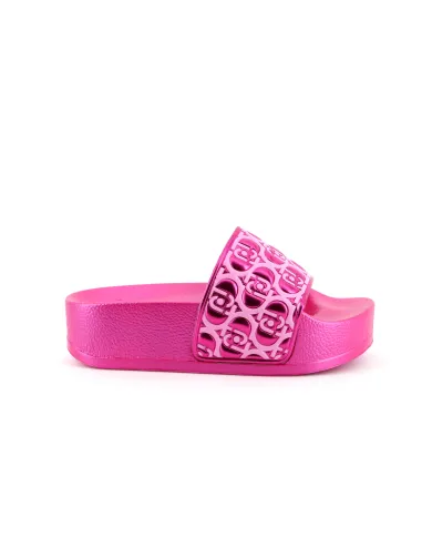 LIU-JO Ciabatta Fucsia - Glamour Calzature