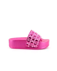 LIU-JO Ciabatta Fucsia - Glamour Calzature