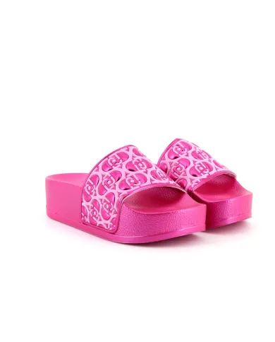 LIU-JO Ciabatta Fucsia - Glamour Calzature LIU-JO Ciabatta Fucsia - Glamour Calzature