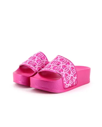 LIU-JO Ciabatta Fucsia - Glamour Calzature