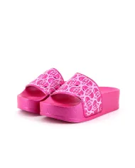 LIU-JO Ciabatta Fucsia - Glamour Calzature