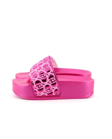 LIU-JO Ciabatta Fucsia - Glamour Calzature LIU-JO Ciabatta Fucsia - Glamour Calzature