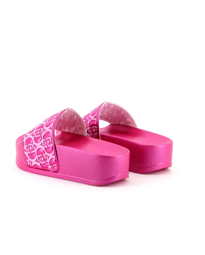 LIU-JO Ciabatta Fucsia - Glamour Calzature