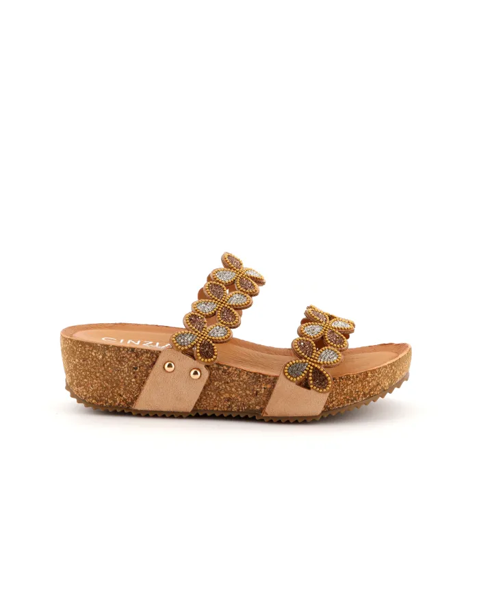 Cinzia Soft Ciabatta Beige - Glamour Calzature