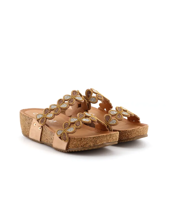 Cinzia Soft Ciabatta Beige - Glamour Calzature