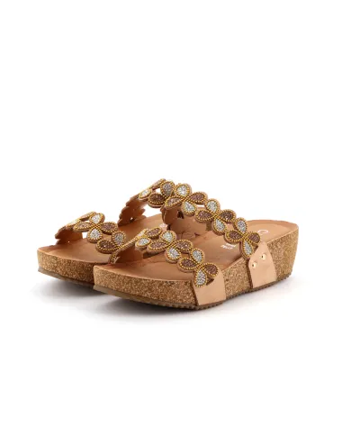 Cinzia Soft Ciabatta Beige - Glamour Calzature