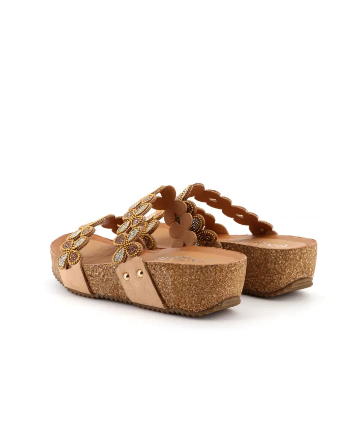 Cinzia Soft Ciabatta Beige - Glamour Calzature