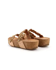 Cinzia Soft Ciabatta Beige - Glamour Calzature