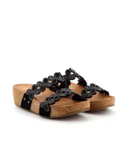 Cinzia Soft Ciabatta Nero - Glamour Calzature