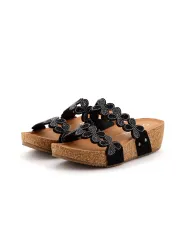 Cinzia Soft Ciabatta Nero - Glamour Calzature