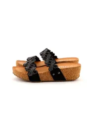 Cinzia Soft Ciabatta Nero - Glamour Calzature