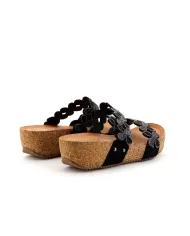 Cinzia Soft Ciabatta Nero - Glamour Calzature
