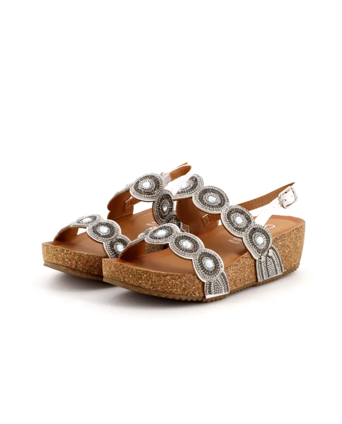 Cinzia Soft Sandalo Bianco - Glamour Calzature