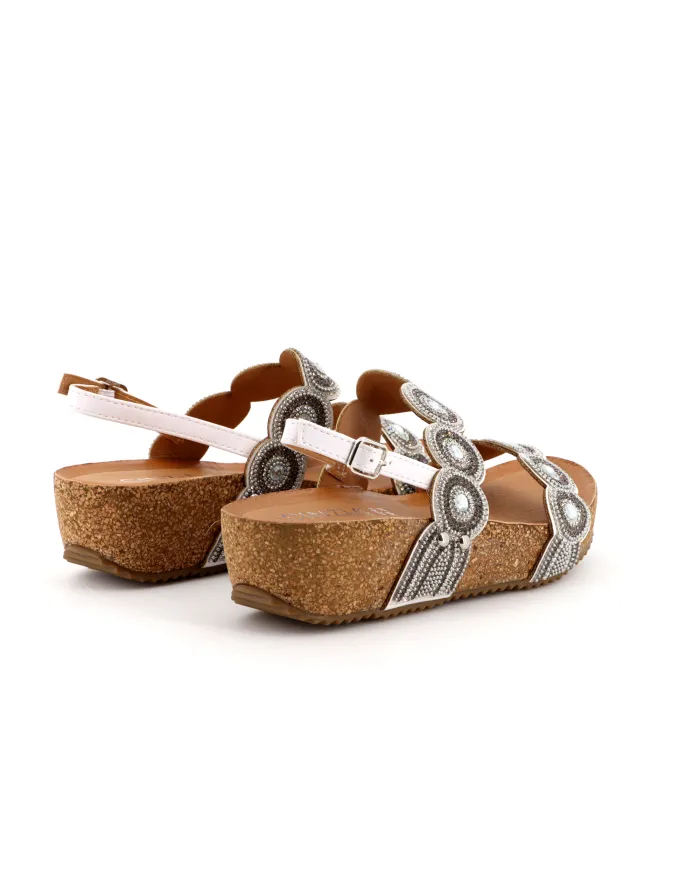 Cinzia Soft Sandalo Bianco - Glamour Calzature