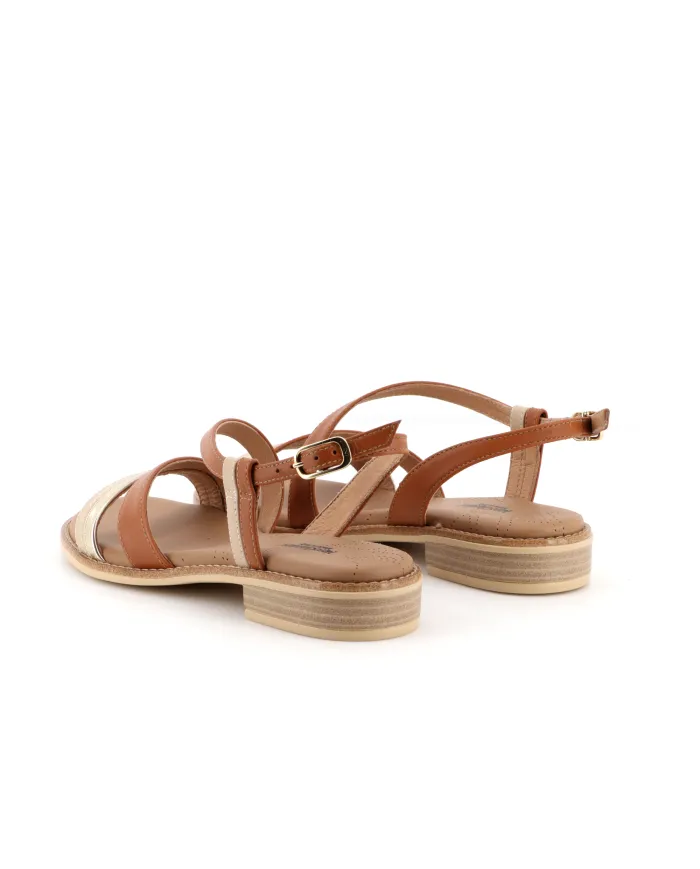 Nero Giardini Sandalo Cuoio - Glamour Calzature