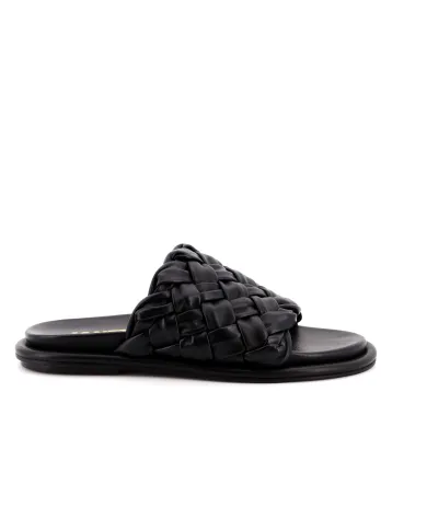 JANET&JANET Ciabatta Nero - Glamour Calzature JANET&JANET Ciabatta Nero - Glamour Calzature