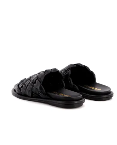 JANET&JANET Ciabatta Nero - Glamour Calzature