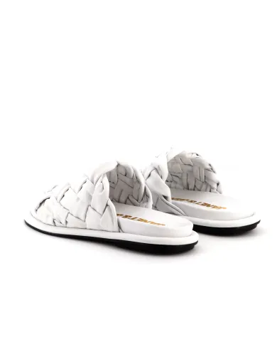 JANET&JANET Ciabatta Bianco - Glamour Calzature