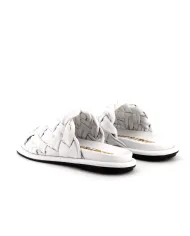 JANET&JANET Ciabatta Bianco - Glamour Calzature