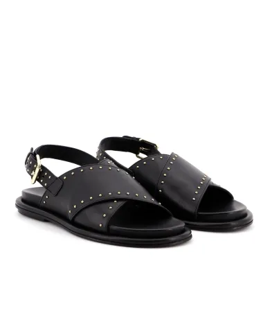 JANET&JANET Sandalo Nero - Glamour Calzature