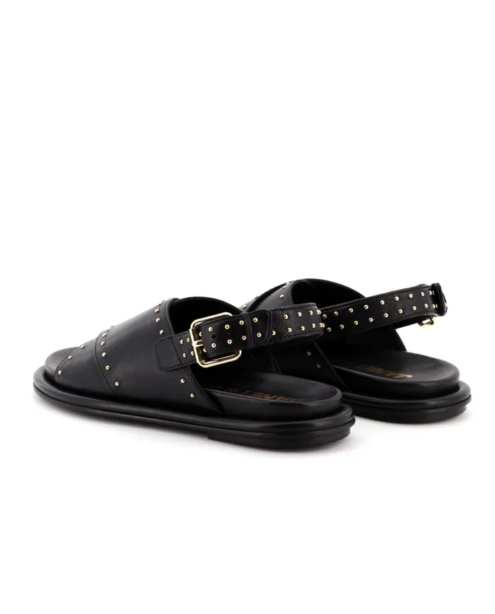 JANET&JANET Sandalo Nero - Glamour Calzature JANET&JANET Sandalo Nero - Glamour Calzature