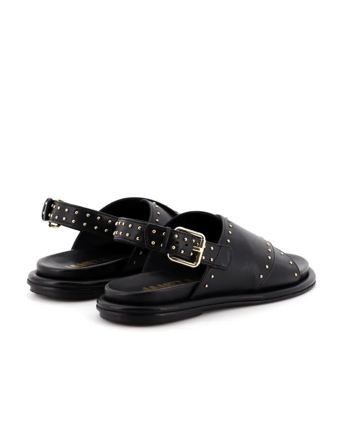 JANET&JANET Sandalo Nero - Glamour Calzature