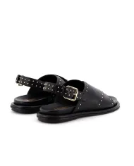 JANET&JANET Sandalo Nero - Glamour Calzature