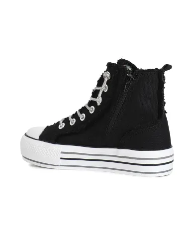 CafèNoir Sneakers Nero - Glamour Calzature CafèNoir Sneakers Nero - Glamour Calzature