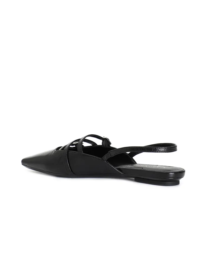 CafèNoir Slingback Nero - Glamour Calzature