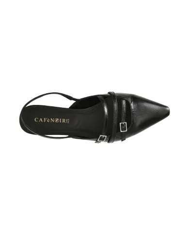 CafèNoir Slingback Nero - Glamour Calzature CafèNoir Slingback Nero - Glamour Calzature