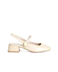 CafèNoir Slingback Beige - Glamour Calzature CafèNoir Slingback Beige - Glamour Calzature