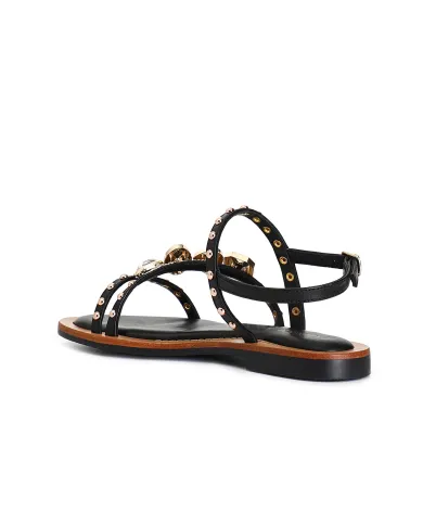 CafèNoir Sandalo Nero - Glamour Calzature